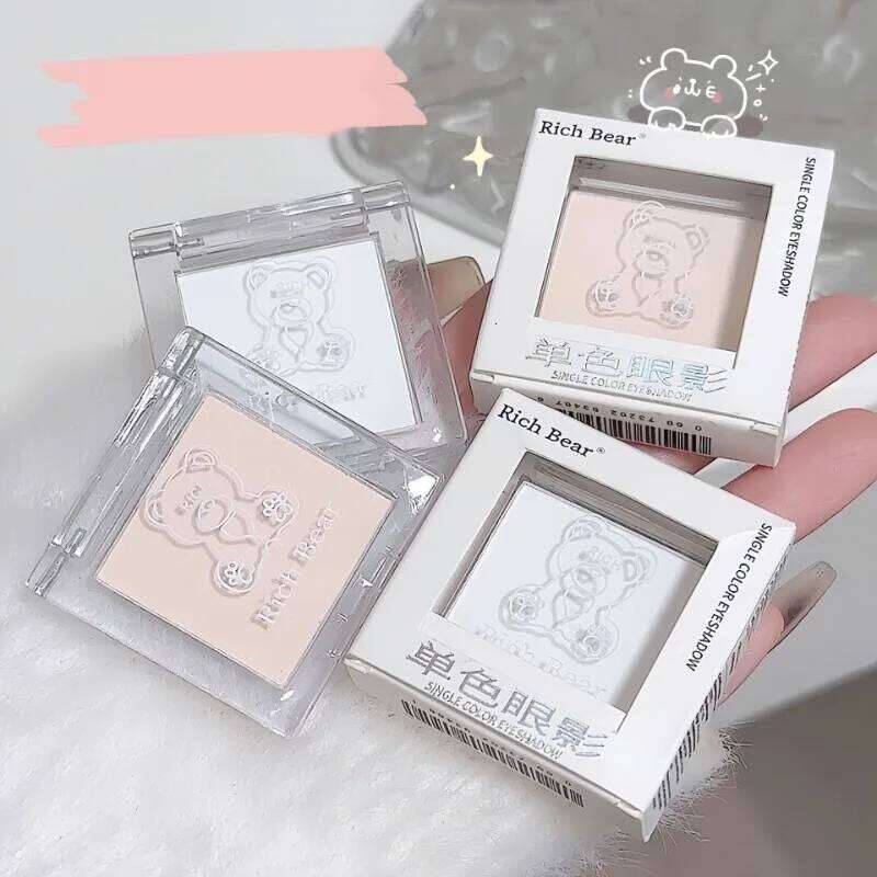White Jade Color High Gloss Eyeshadow Makeup Palette Soft Brightening The Face Matte Veet Eye Shadow Powder X250727