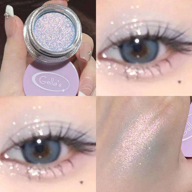 Pearl Glitter Mashed Potatoes Eye Shadow Gel Cream Liquid Highlighter Face Body Dia Brighten Shimmer Natural Contour Makeup X250726