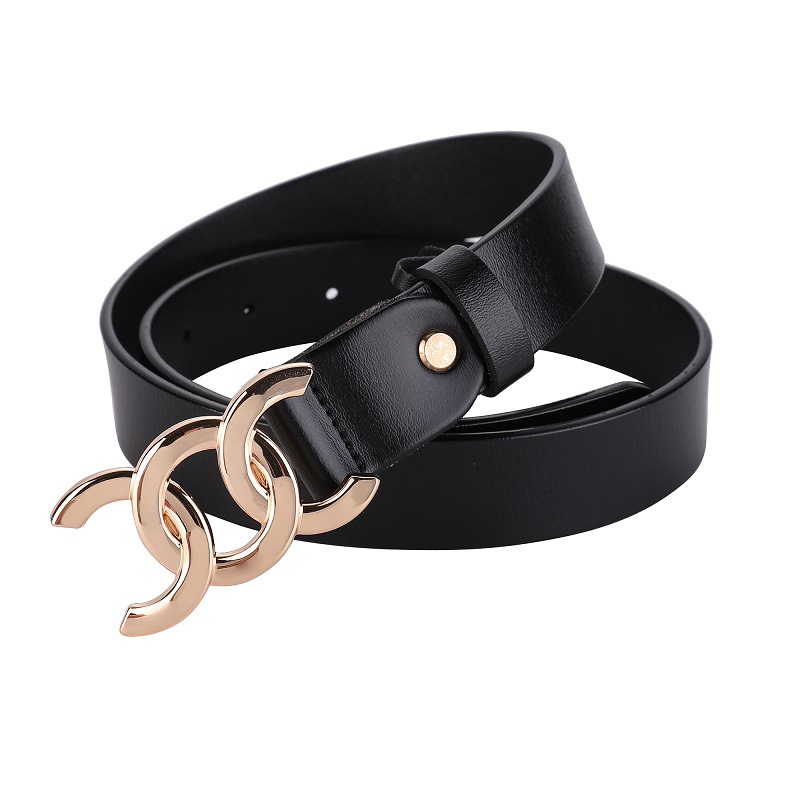 Designer Belt Cowhide Belts Woman Leather Belts Width 2.8cm Strap Luxury Belt Buckle Fashion Smooth Buckle Belt With Strap