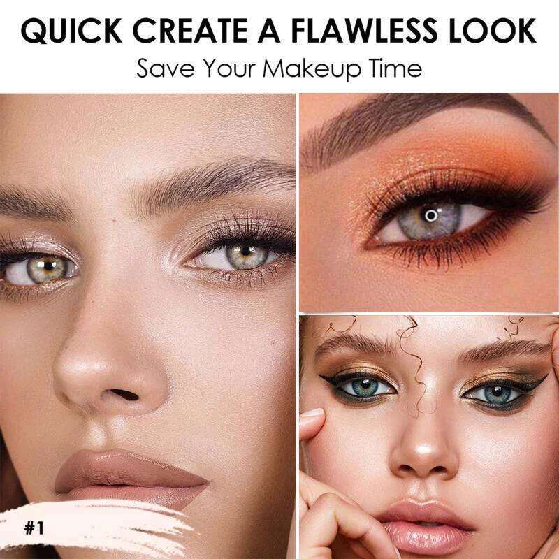 6 Colors Pearlescent Eyeshadow Pencil Waterproof Long Lasting Glitter Shimmer Eye Shadow Pen Eyeliner Stick Eyes Makeup Tools X250726