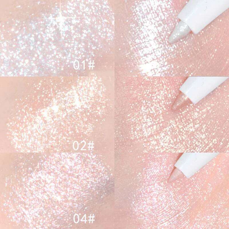 Matte eyeliner pencil, glitter metal eyeshadow stick, pearl dark bright red, suitable for sic festivals X250726