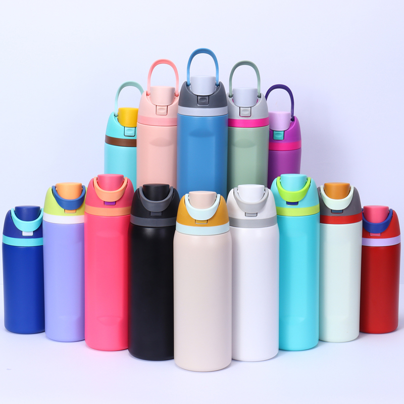 Best-selling owala Insulated Cup Stainless Steel with Straw BPA-Free Sports Water Bottle Great for Travel Thermos Cup 2025 Design Water Cup 16oz 19oz 24oz 32oz(no logo)