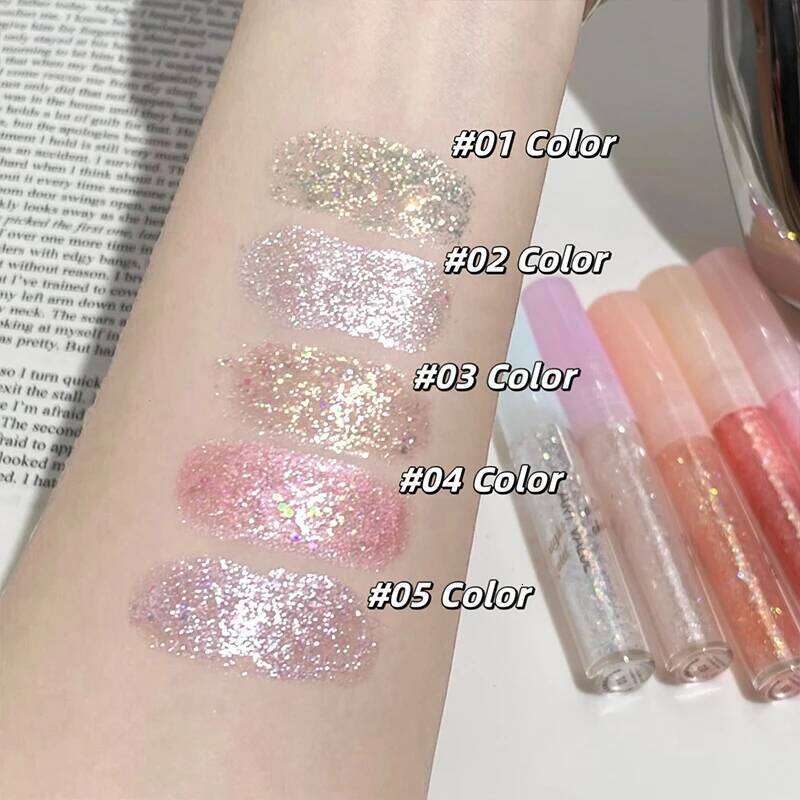 Liquid Eyeshadow Set Waterproof Long Lasting Pearlescent Shimmer Pearl Sparkle Glitter Eye Shadow Silkworm Korean Cosmetics X250726