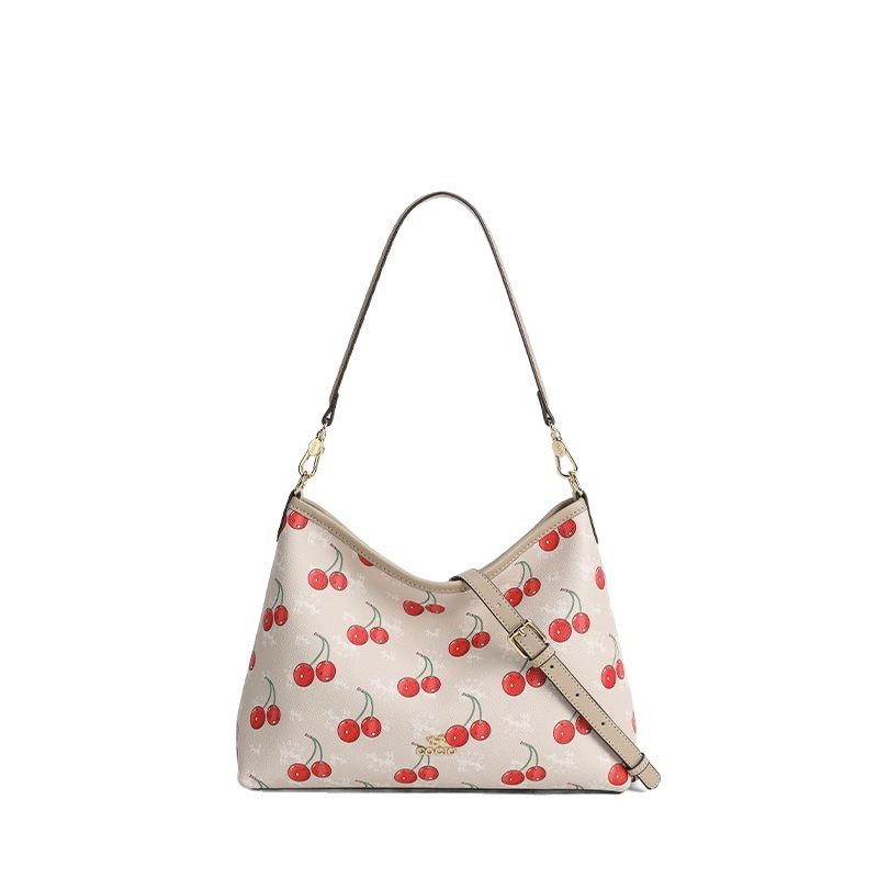 COCIO designer bag New Cherry Underarm High Quality Fashion Versatile Womens Large Capacity Commuter Leisure Tote Bag dh4623024 c27a6 d5fd