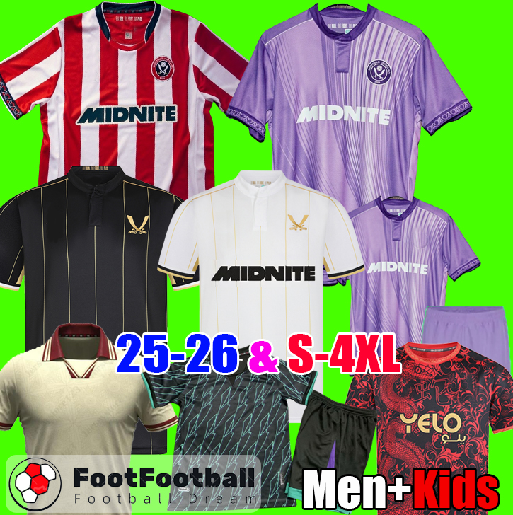 25 26 sheffield unitedfootball kit football shirt 2025 2026 soccer jerseys Snake Chinese New Year men Kids football kit set tops Uniform