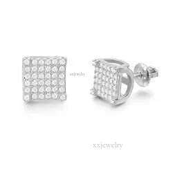 Wholesale Price Vvs Men Women S Sterling Sier Moissanite Stud Earrings