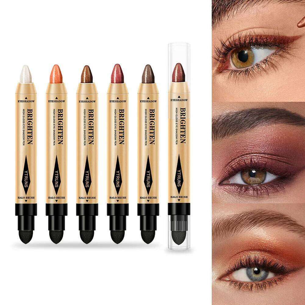 2 in 1 Pearl Waterproof Glitter Matte Makeup High Color Eyeshadow Pencil Suitable for sic Festivals X250726
