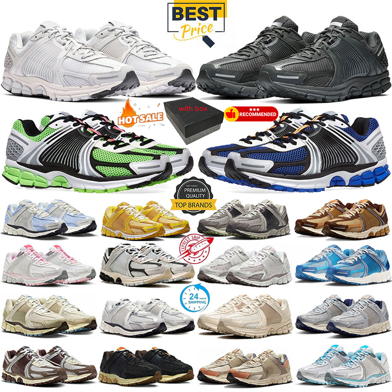 with box designer shoes vomero 5 Sports Shoes Men Women Sneakers black brown blue pink white Running Shoes fashion Classic Travel Sport Outdoors Daily Outfit eur 36-45