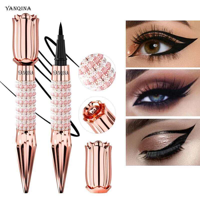 Waterproof Liquid Eyeliner Pen Black Long-Lasting Quick-Dry Thick Liner Pencil Cosmetic Makeup Tool for Eye Beauty X250726