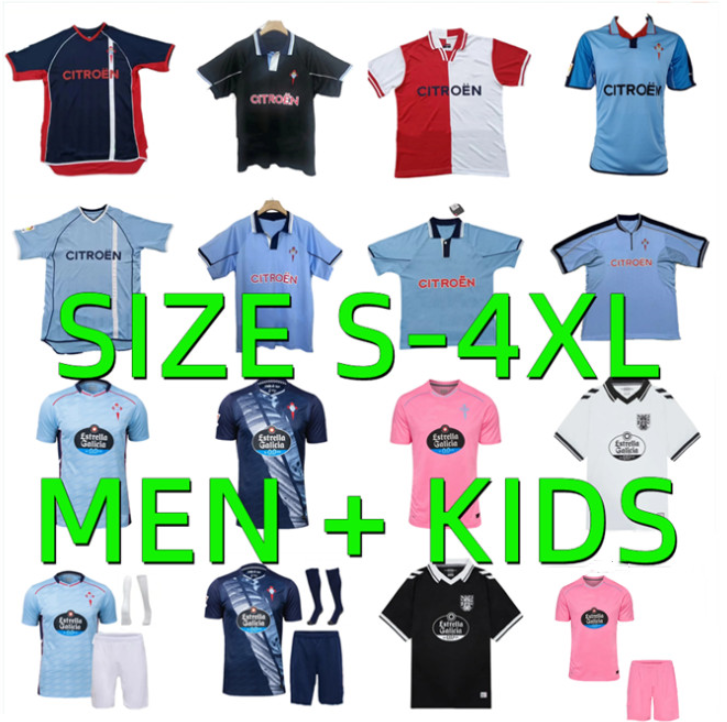 24 25 26 CeltaS de Vigo Soccer Jerseys 2025 2026 97 98 99 00 01 02 04 MOSTOVOI STRAND LARSEN BAMBA Paciencia FRAN BELTRAN IAGO ASPAS Gabri Veiga Men Kids kit Football Shirt
