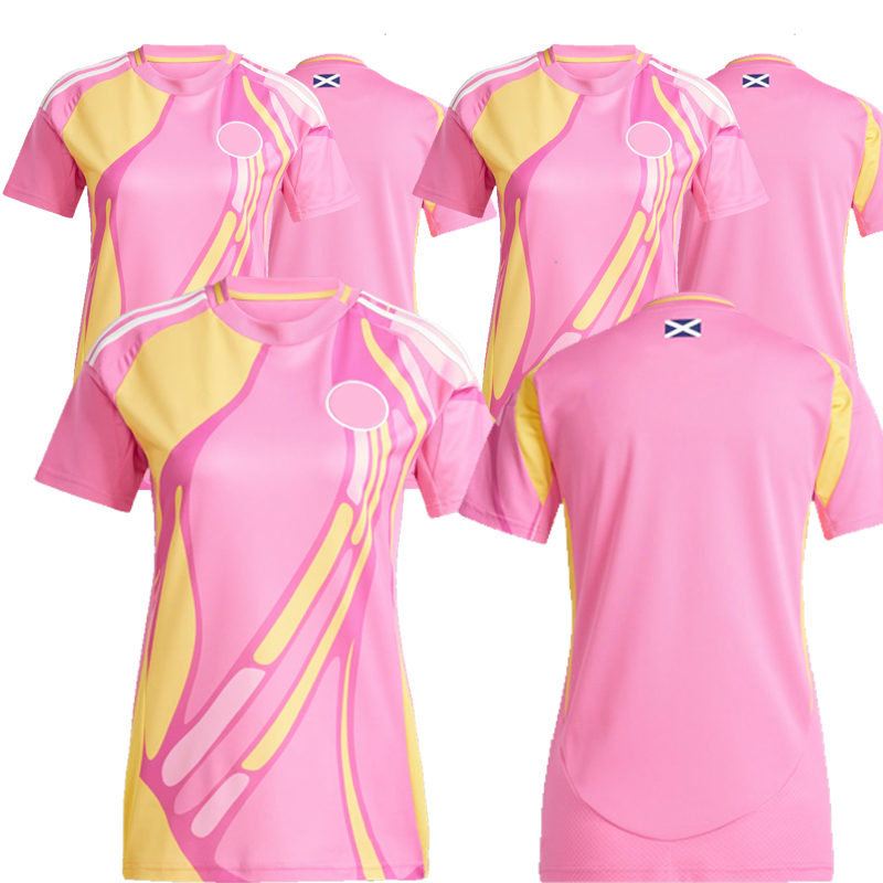 25 26 scotland football shirts Scotland DALGLISH MCGREGOR Soccer Jerseys 2025 2026 women away pink 150th Anniversary football tops uniforms adult soccer kits
