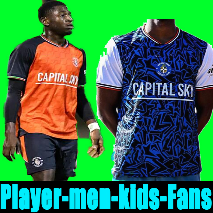 2025 LUTONs soccer jerseys ADEBAYO WOODROW MORRIS LOCKYER BELL BRADLEY FREEMAN DOUGHTY BERRY TOWN 25 26 football shirts MEN KIDS