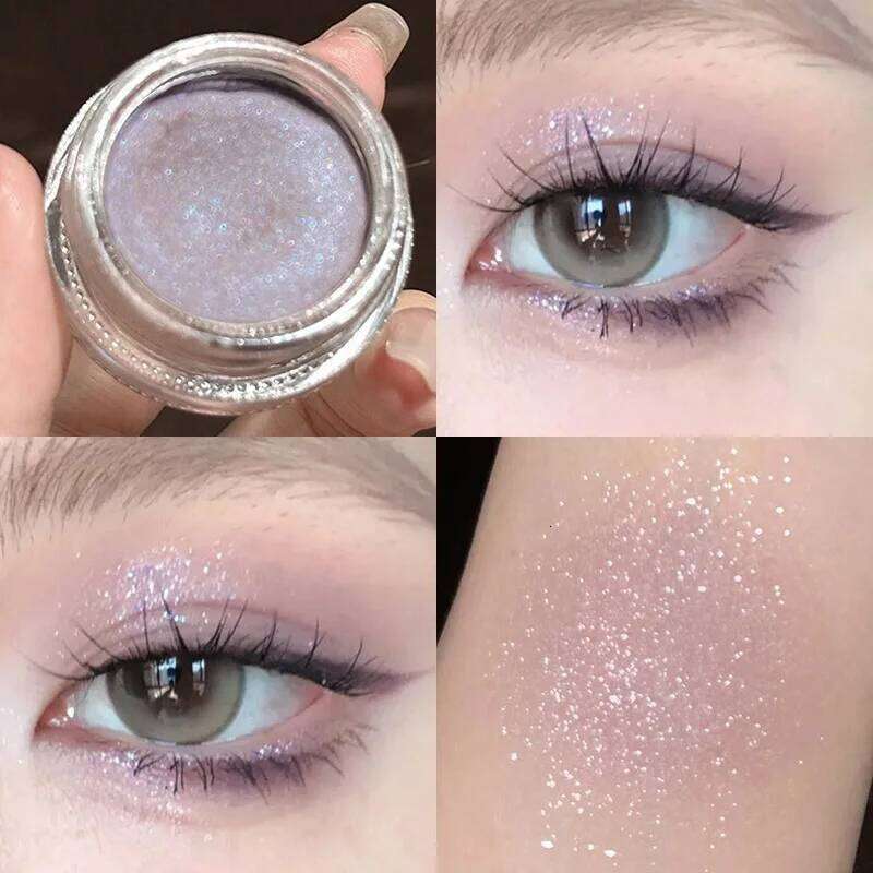 Pearl Glitter Mashed Potatoes Eye Shadow Gel Cream Liquid Highlighter Face Body Dia Brighten Shimmer Natural Contour Makeup X250726
