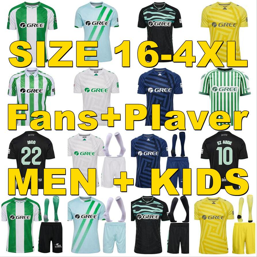 2025 2026 real betis Soccer Jerseys ANTONY 7 Camiseta de Futbol Men Kids kit equipacion 25 26 betis football shirts camiseta Betis VITOR ROQUE HERNANDEZ ABDE special