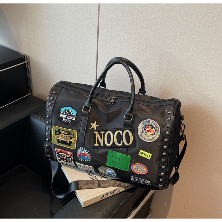 Designer bag 2025 New Retro Badge Large Capacity Handheld Tote Bag for Women Casual Travel Bag Versatile Shoulder Bag Crossbody Bag Luxury Bag