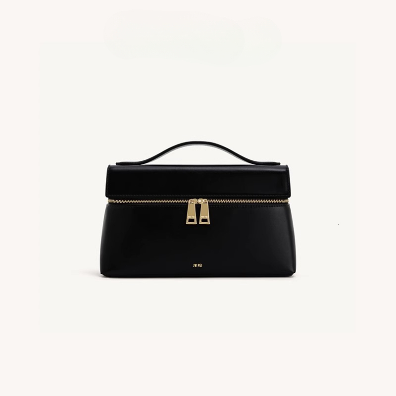 Luxury Brand Designer Bag New Composite Cowhide Box Bag Versatile And Simple Commuting Lunch Box Bag Hand-held Crossbody Bag