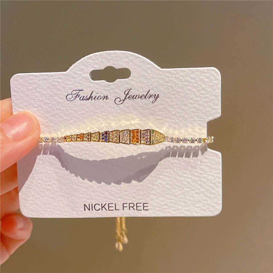 INS Hot Luxury Jewelry Designer Bracelet Colorful Exquisite Serpentine Bracelet 2025 New Exquisite Drawstring Bracelet Snake Diamond Bracelet moissani