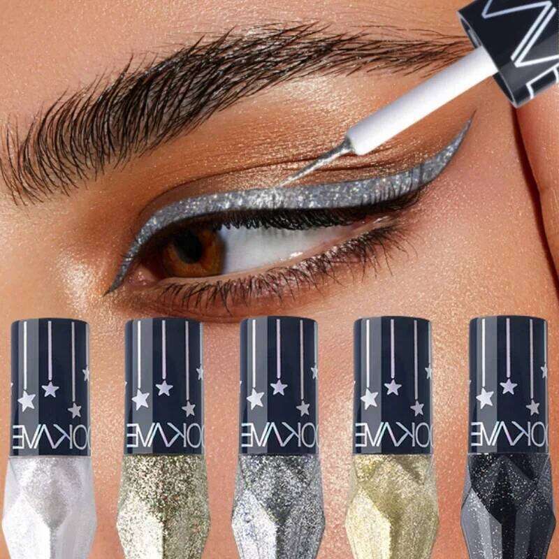 Waterproof Dia Liquid Eyeliner Durable Glitter Easy to Wear Shimmer Eye Pencil Makeup X250726