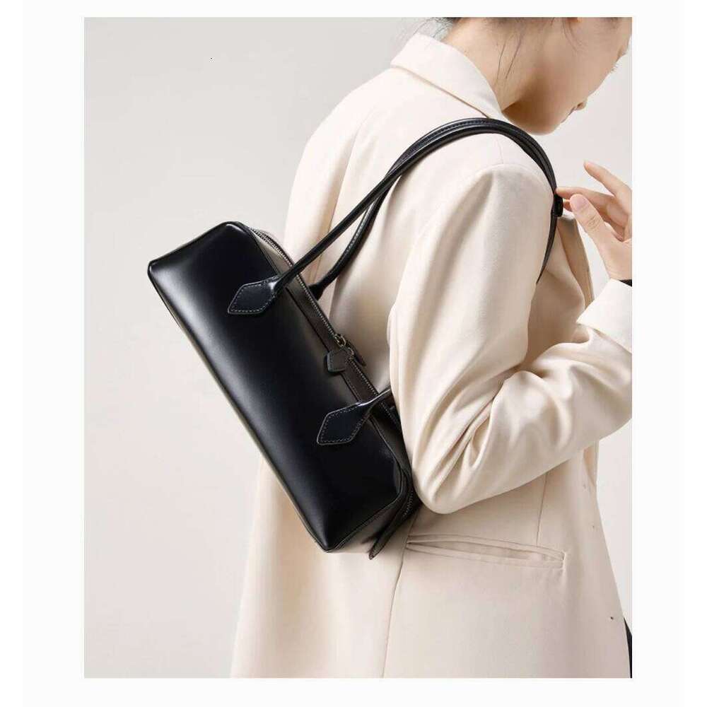 Designer Bags Fashion Designer Underarm Handbag Premium Oil Wax Leather Shoulder Bag Ladies Satchel French Style New Trendy Luxury Bag