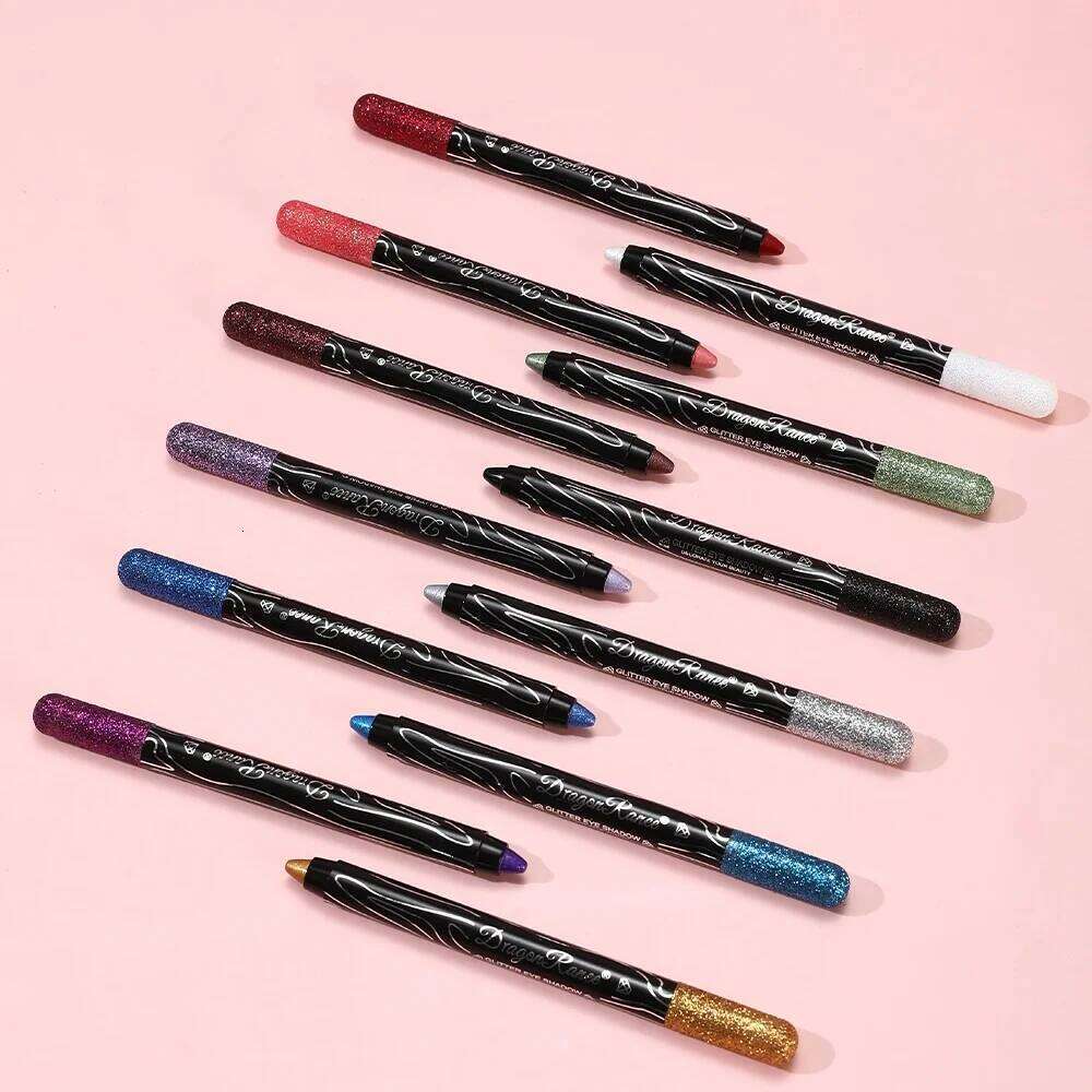 Stick Easy to Color Glitter Sequin Fine Shimmer Highlight Eye Exploding Holiday Stage Makeup Eyeshadow Pen X250726