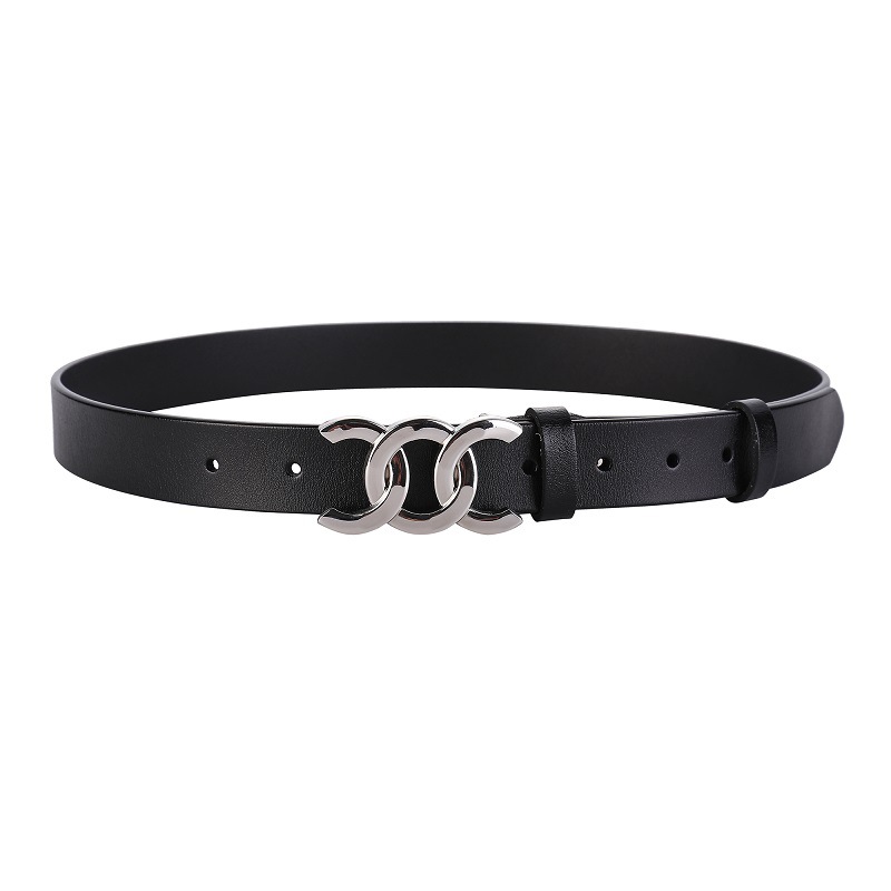 Designer Belt Cowhide Belts Woman Leather Belts Width 2.8cm Strap Luxury Belt Buckle Fashion Smooth Buckle Belt With Strap