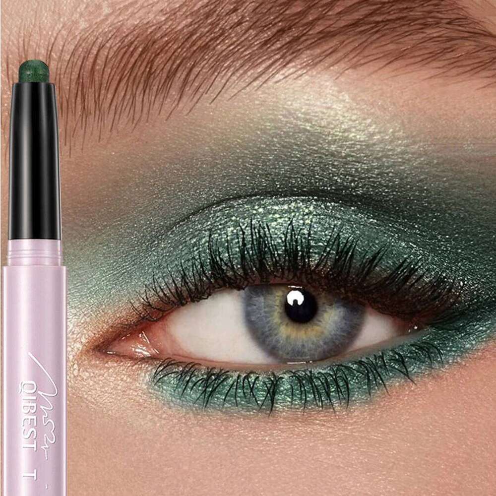 Waterproof Pearlescent Eyeshadow Pencil 12 Colors Lasting Glitter Shimmer Eye Shadow Pen Eyeliner Stick Eyes Makeup Tools X250726