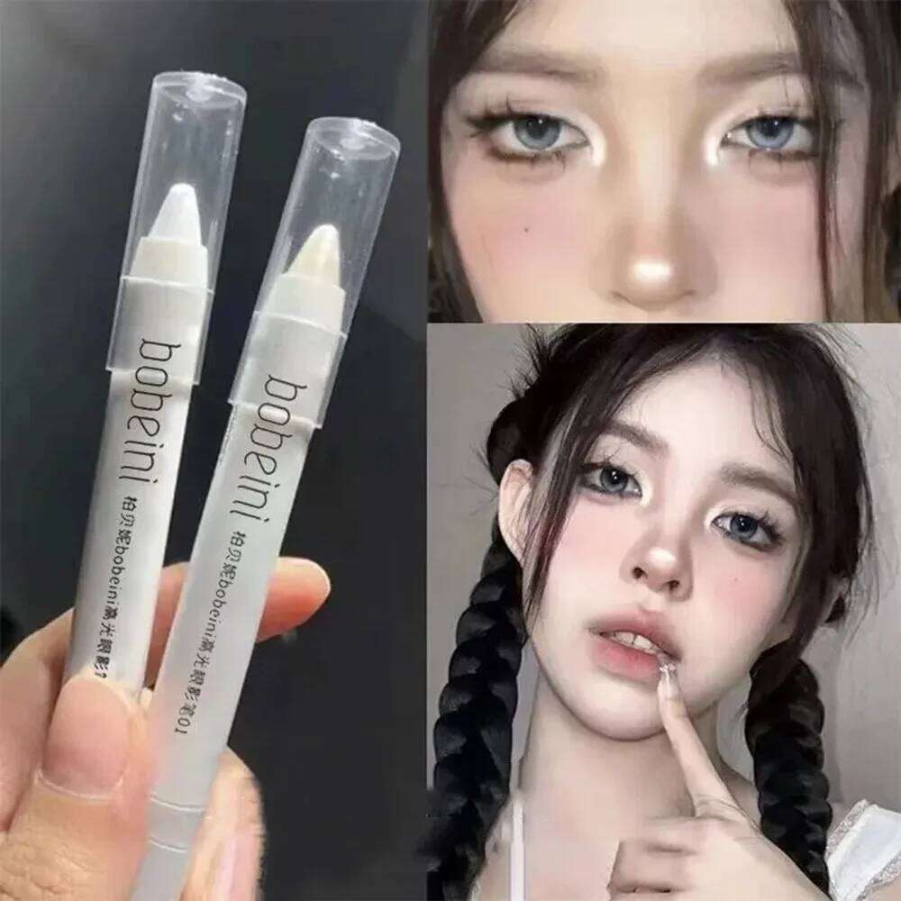 Long-Lasting Pearlescent Highlighter Eye Silkworm Pen Burst Eyeshadow Pencil Brightening Cosmetic Stick for Makeup Artist X250726