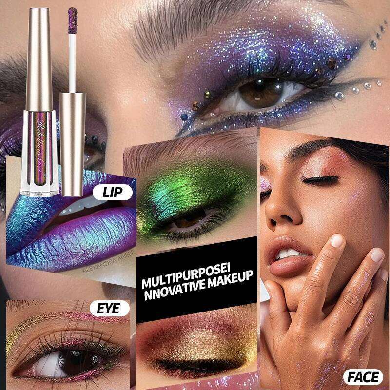 Chameleon EyeshadowsDia Glitter Liquid Eyeshadow StickHighly Pigmented Metallic Shimmering Long Lasting Shine All Makeup X250726