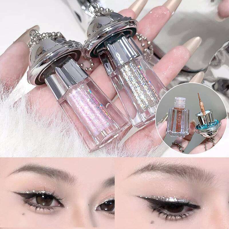 6 Colors Liquid Eyeshadow High Shine Lasting Not Easy To Fade Pearl Glitter Portable Delicate Shadow Women's Eye Makeup X250726