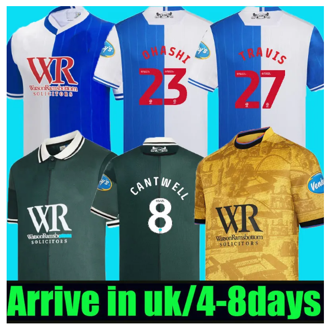 25 26 Blackburn soccer jerseys 2025 2026 TRONSTAD CANTWELL TRAVIS OHASHI GUEYE home away third football shirt