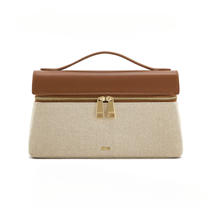 Luxury Brand Designer Bag New Composite Cowhide Box Bag Versatile And Simple Commuting Lunch Box Bag Hand-held Crossbody Bag
