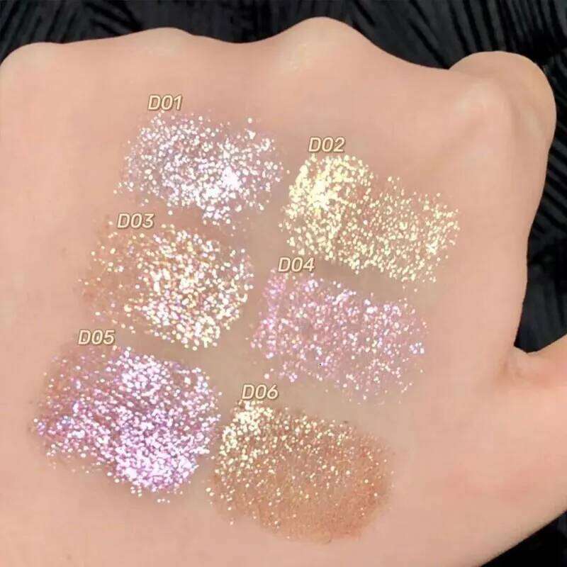 HERORANGE Highlighter Pearlescent Pen Shimmering lti-pose Silkworm Eyeshadow Stick X250726