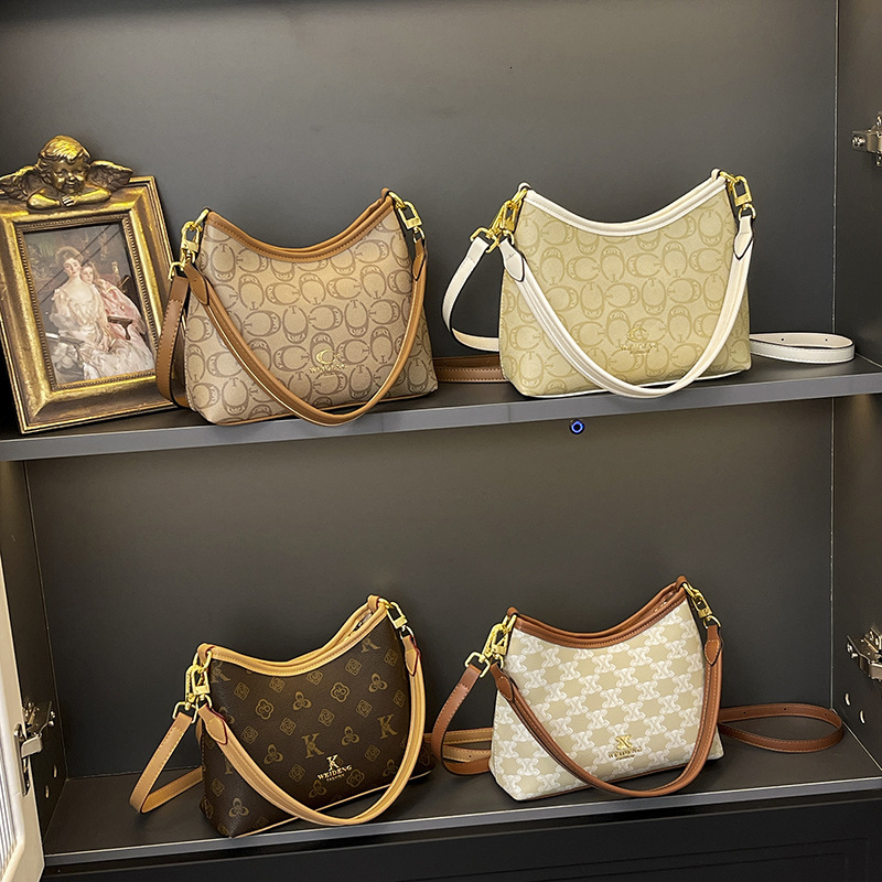 Designer Bag Light Luxury High-end Tote Bag 2025 New Underarm Luxury Bag Bag Fashion Casual Single Shoulder Crossbody Bag High-end Handbag