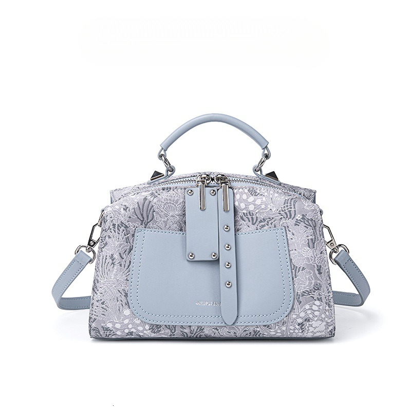 Luxury Brand Designer Bag 2025 New Classic European And American Retro Color Block Crossbody Bag Large-capacity Fashionable Commuting Single-shoulder 