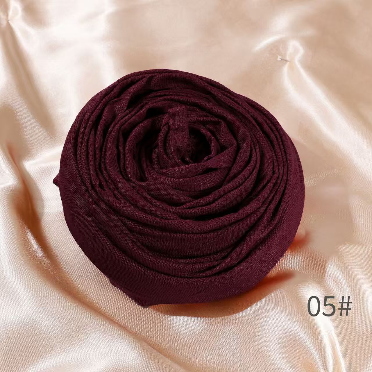 Y1319 Modal convenient scarf monochrome mercerized cotton jersey headscarf soft shawl fashion long scarf