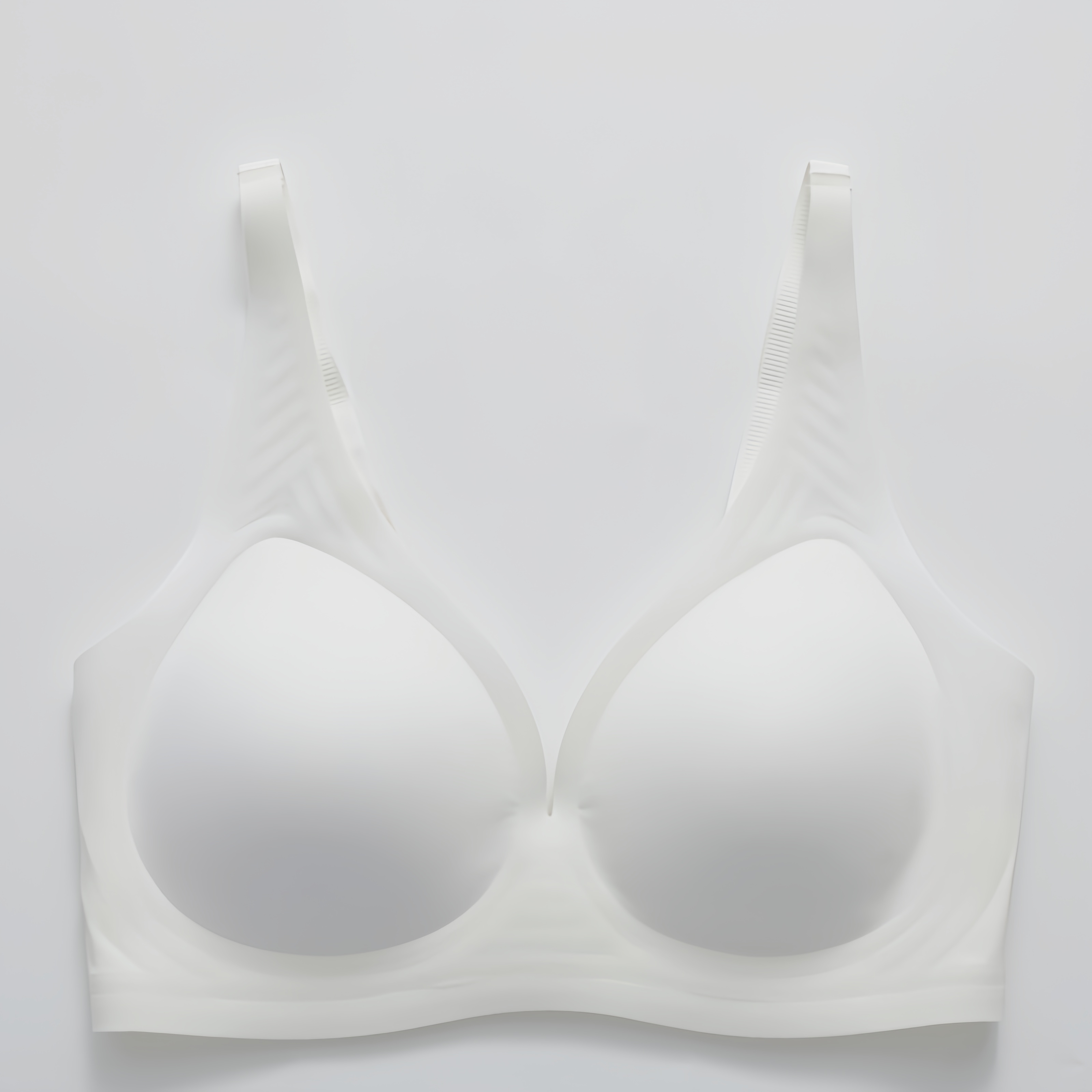 Nylon Jelly-Bonded Seamless Wirefree bra for Women, adjustable Straps Elasticity Lady Eveyday Wirfess pLus up plus Size bra