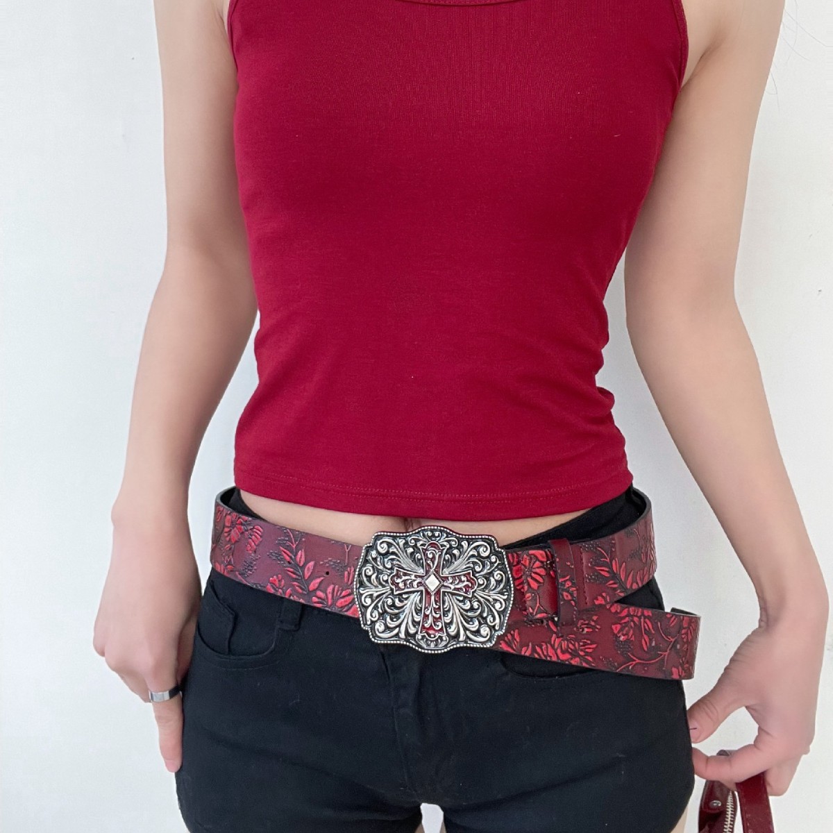 Designer Belt Leather Belts Casual Woman Men Leather Belts Luxury Belt Buckle Fashion Smooth Buckle Belt With Floral Patterns Strap