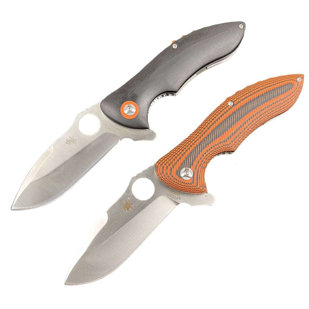 Made in the USA C187 high-hardness folding knife Outdoor self-defense portable pocket knife G10 folding knife Pocket Knife for Hiking Gift for Men