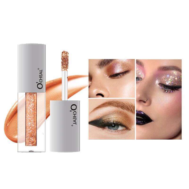 Ocheal Liquid Eyeshadow Pearlescent Shimmer Long Lasting Pearly Fine Sparkling Sequins Eye Shadow Highlighter Quick Drying X250726