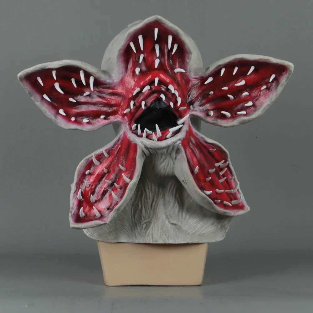 Demogorgon Mask Latex Cosplay Costume Headgear Halloween Prop M250728