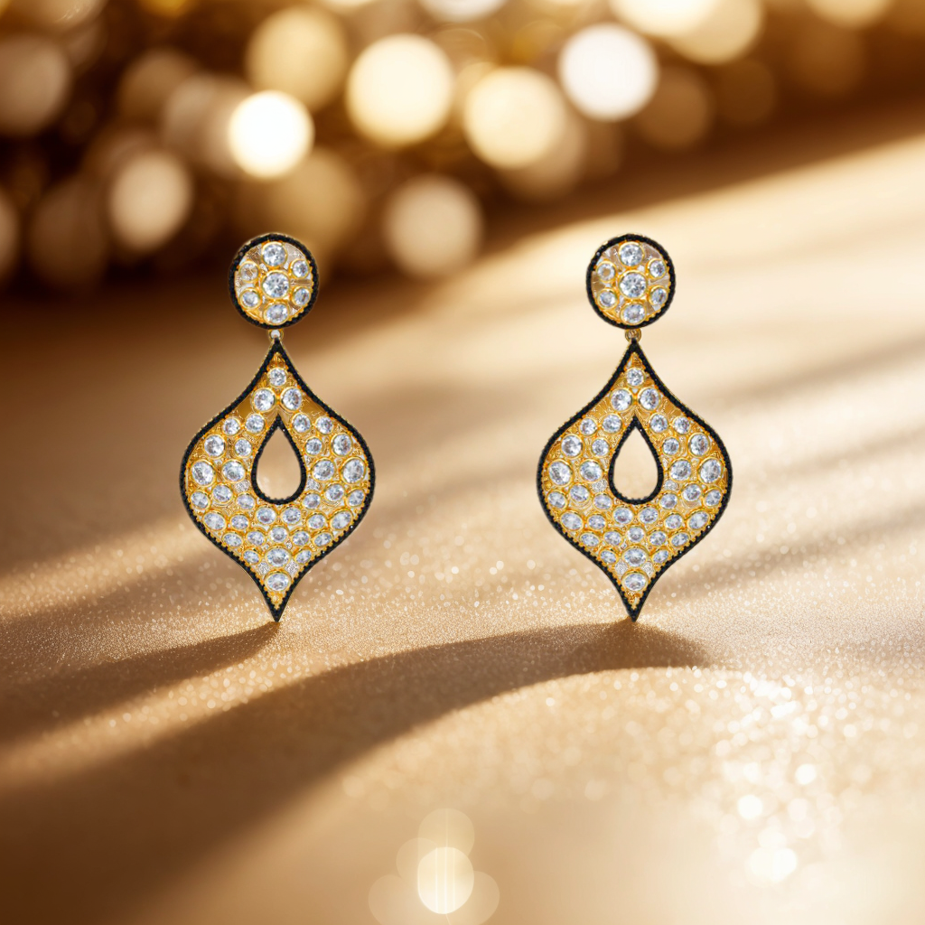 Lunaria jewelry 18K gold-plated earrings, 925 pure silver studs, hypoallergenic minimalist style earrings, gifts for women