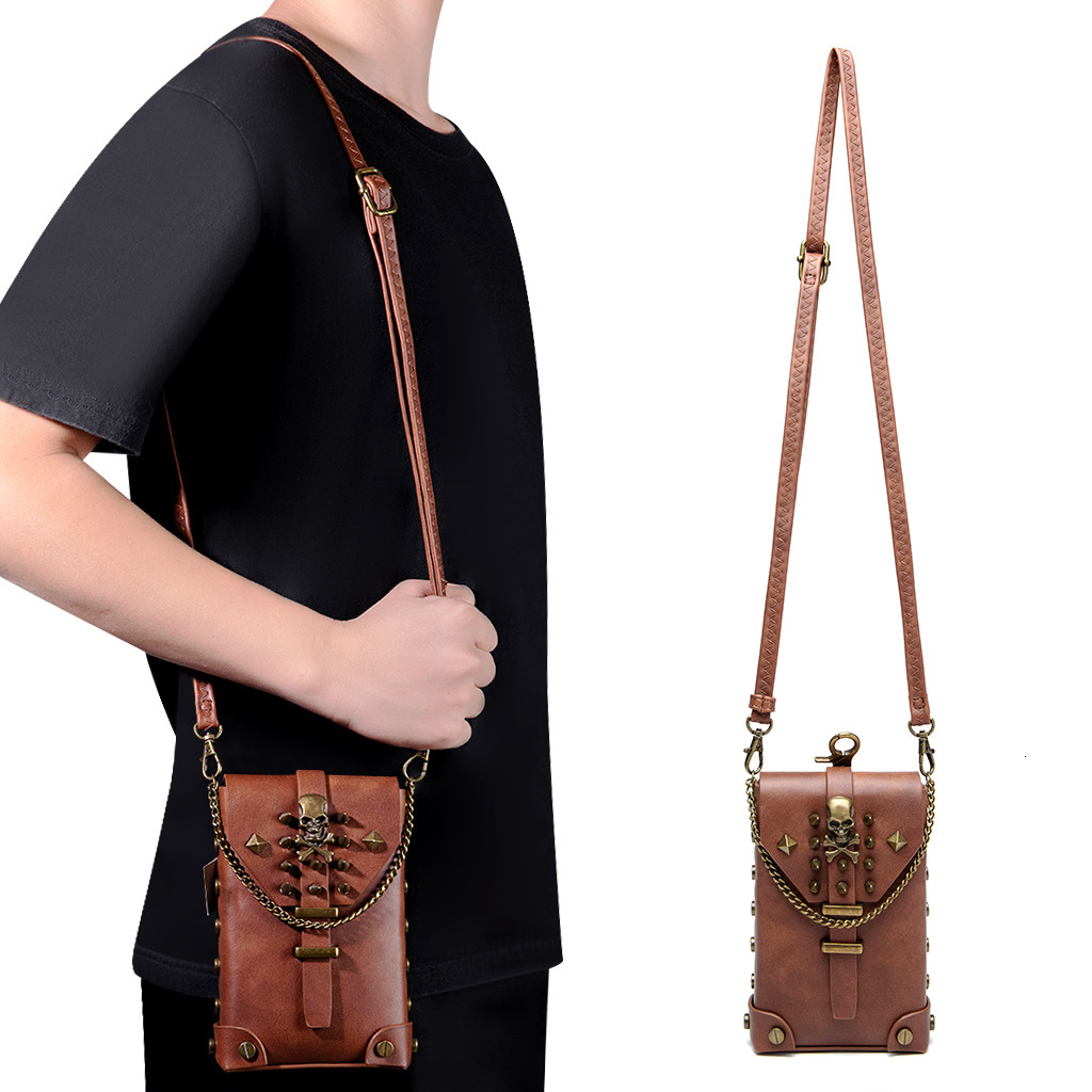 Medieval PU Heavy Craft Dumpling Bag Niche Women's Single Shoulder Crossbody Phone Coin Purse ddmymoon