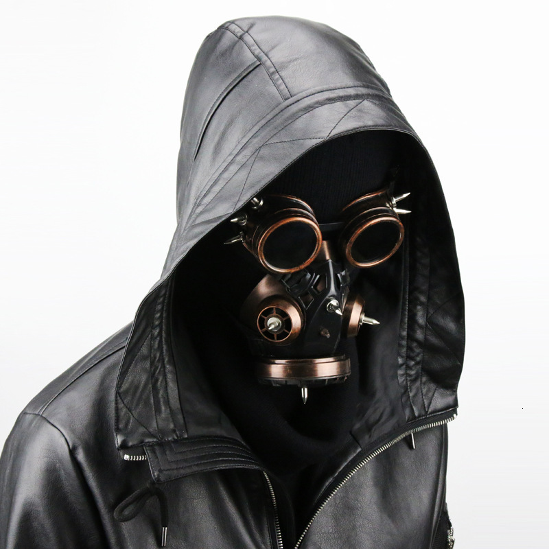 Steampunk Goggles Mask Halloween Performance Dance Party Supplies Props Gift Ideas ddmymoon
