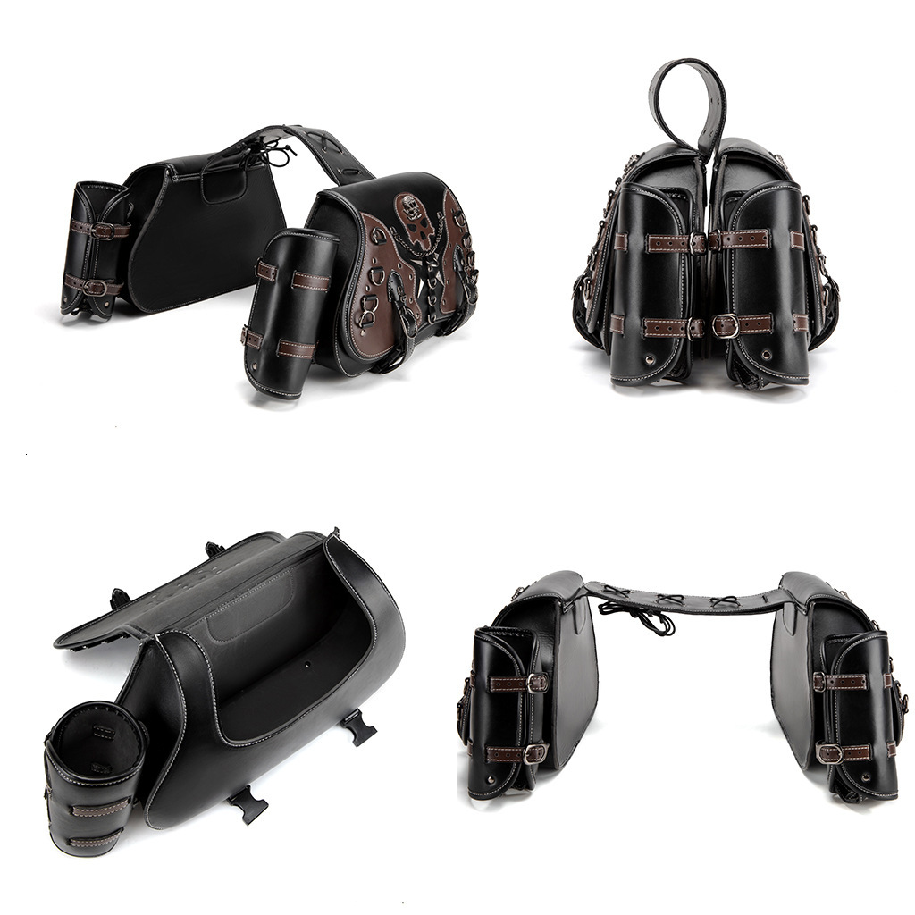 Punk Motorcycle Harley Cruiser Modified Tool Crossbody Bag Saddlebag ddmymoon