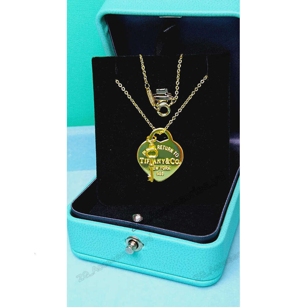 Tiffanyxly Jewlery Designer Necklace Returnto Commemoration Day Tiffabyly Necklace Sterling Silver 925 Tifanyly Finely Crafted Romantic Sentimental Style