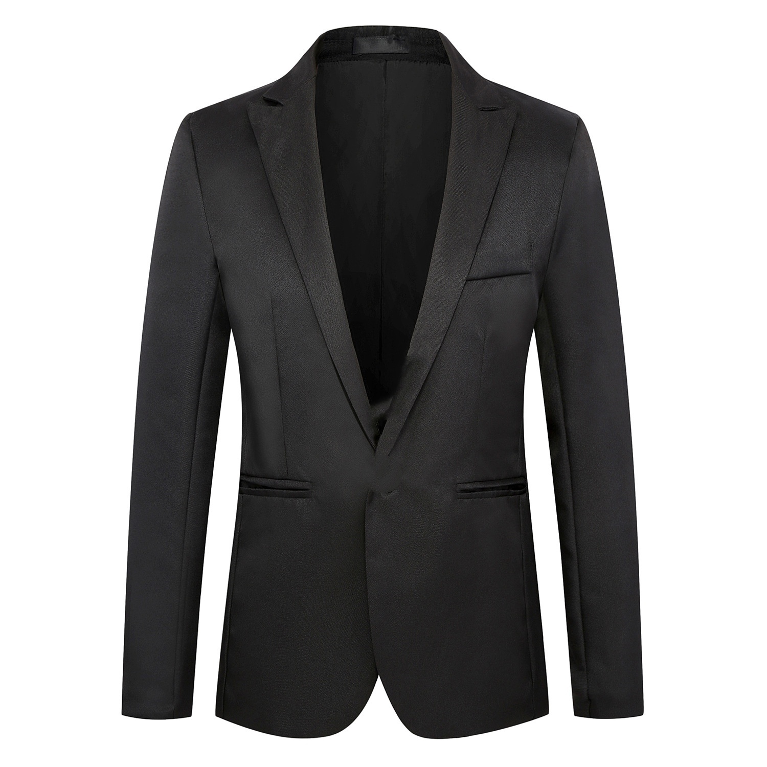 k1479 Fit Single-Breasted Business Suit Jacket - Stylish Tailored Look