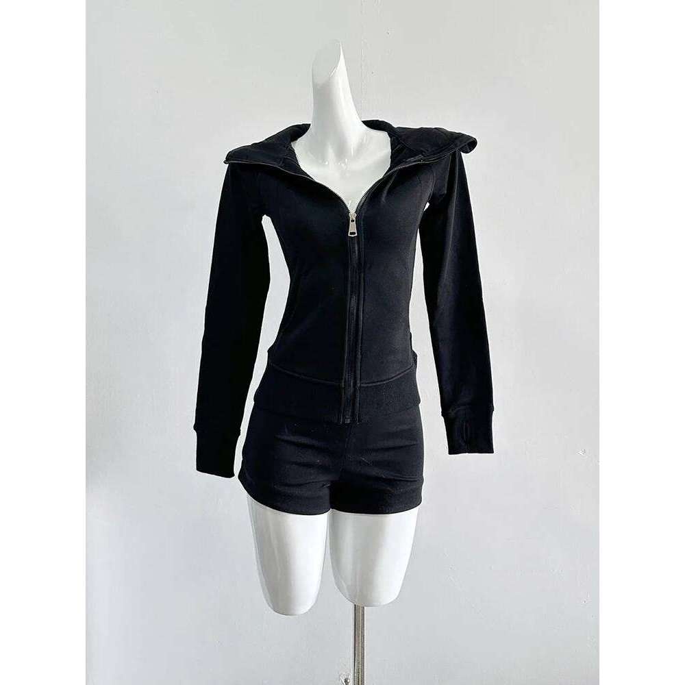 Autumn Winter Women Korean Solid Pullover Hoodies Y2k Streetwear Casual Simple Basic Sweatshirts Kpop Fashion High Street