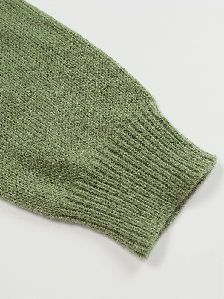 Plus Size Pattern Knitted Sweater Autumn and Winter Casual Long Sleeve Pullover Womens Clothing 250728