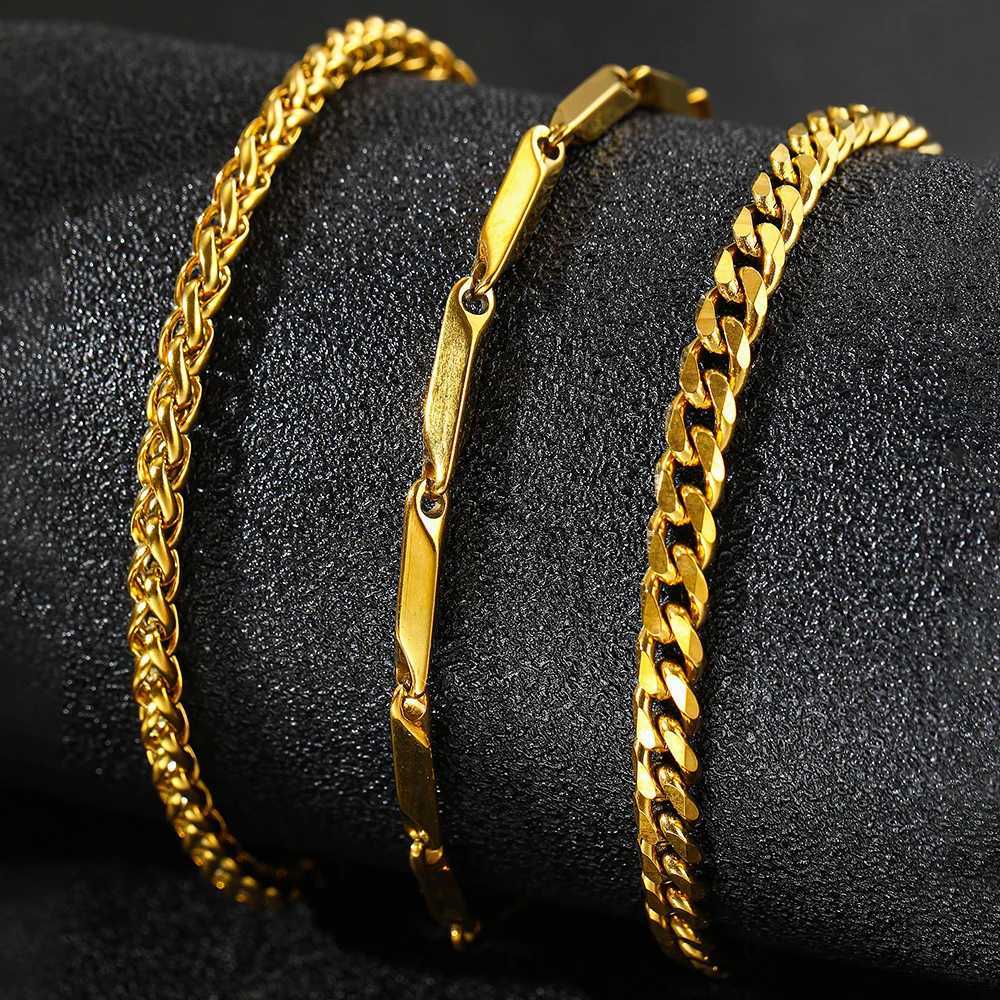 Stainless Steel Bracelets European and American Fashion Bracelets Exquisite Chain Bracelets for Women Jewelry Banquet Gifts W250728