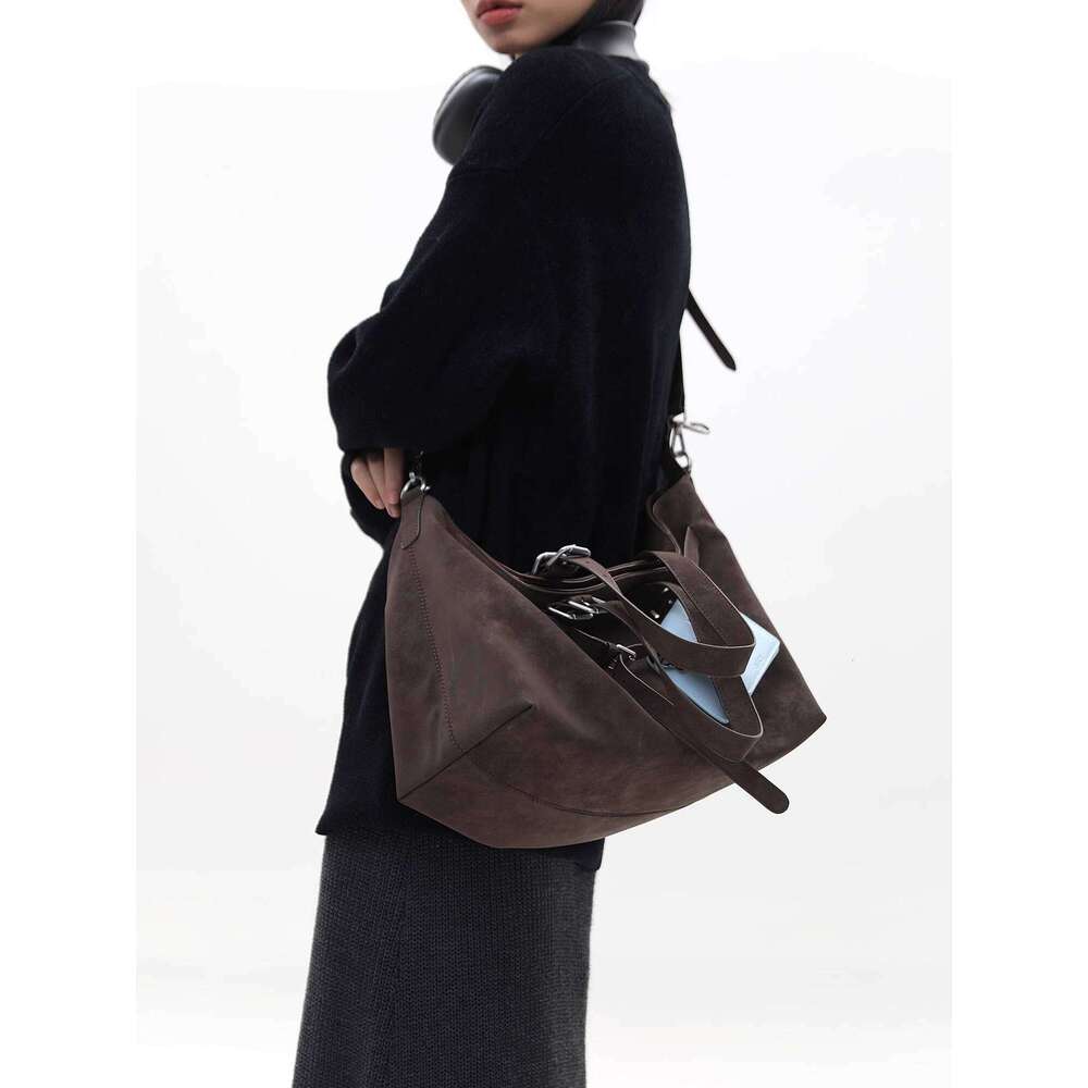 Designer Bag Tote Shoulder Bag Designer Tote Simple Light Khaki Galini Multi Form Matte Large Capacity Crossbody